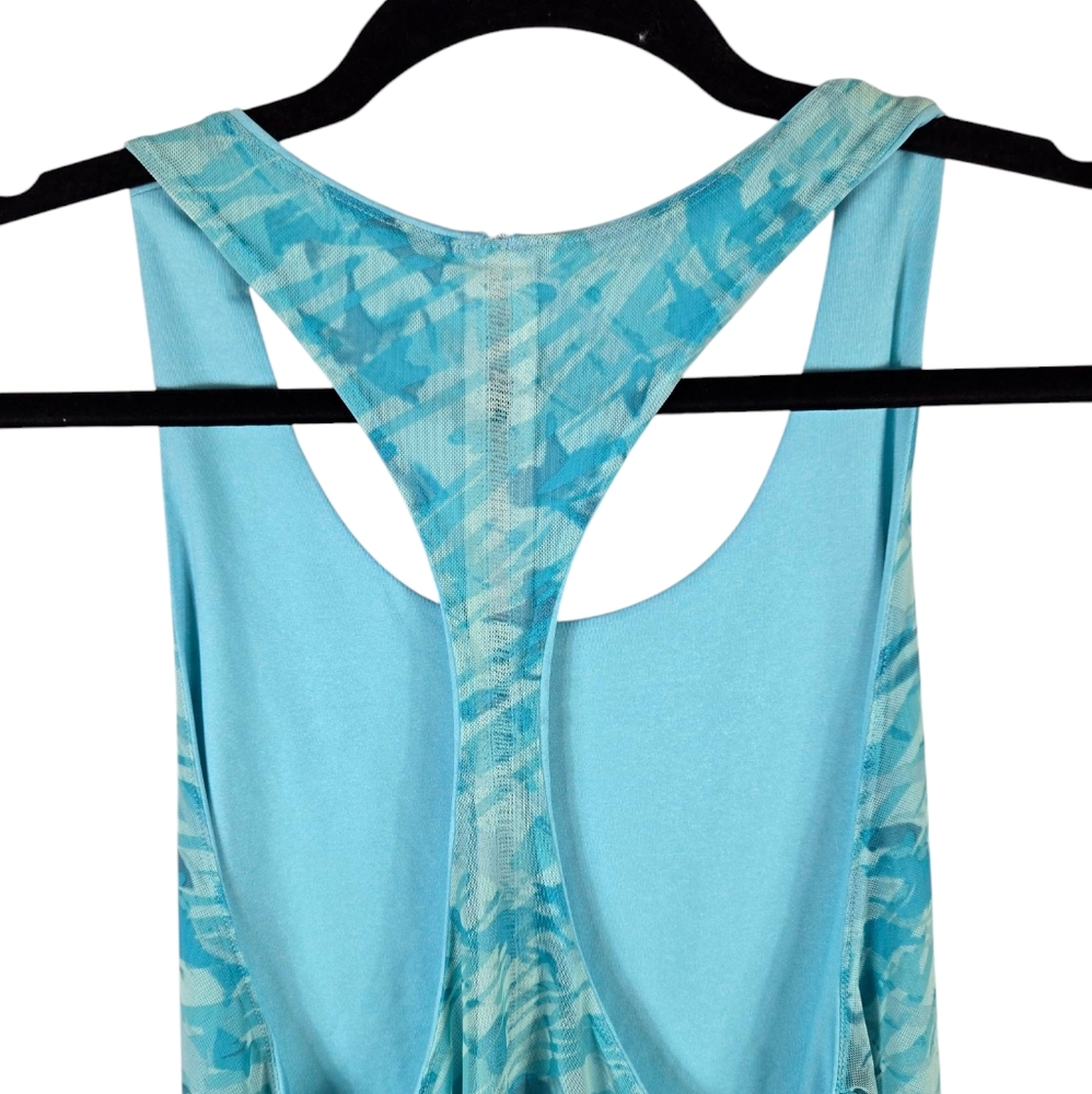 Calia Blue Mesh Reversible Racerback Top - Picture 7 of 14